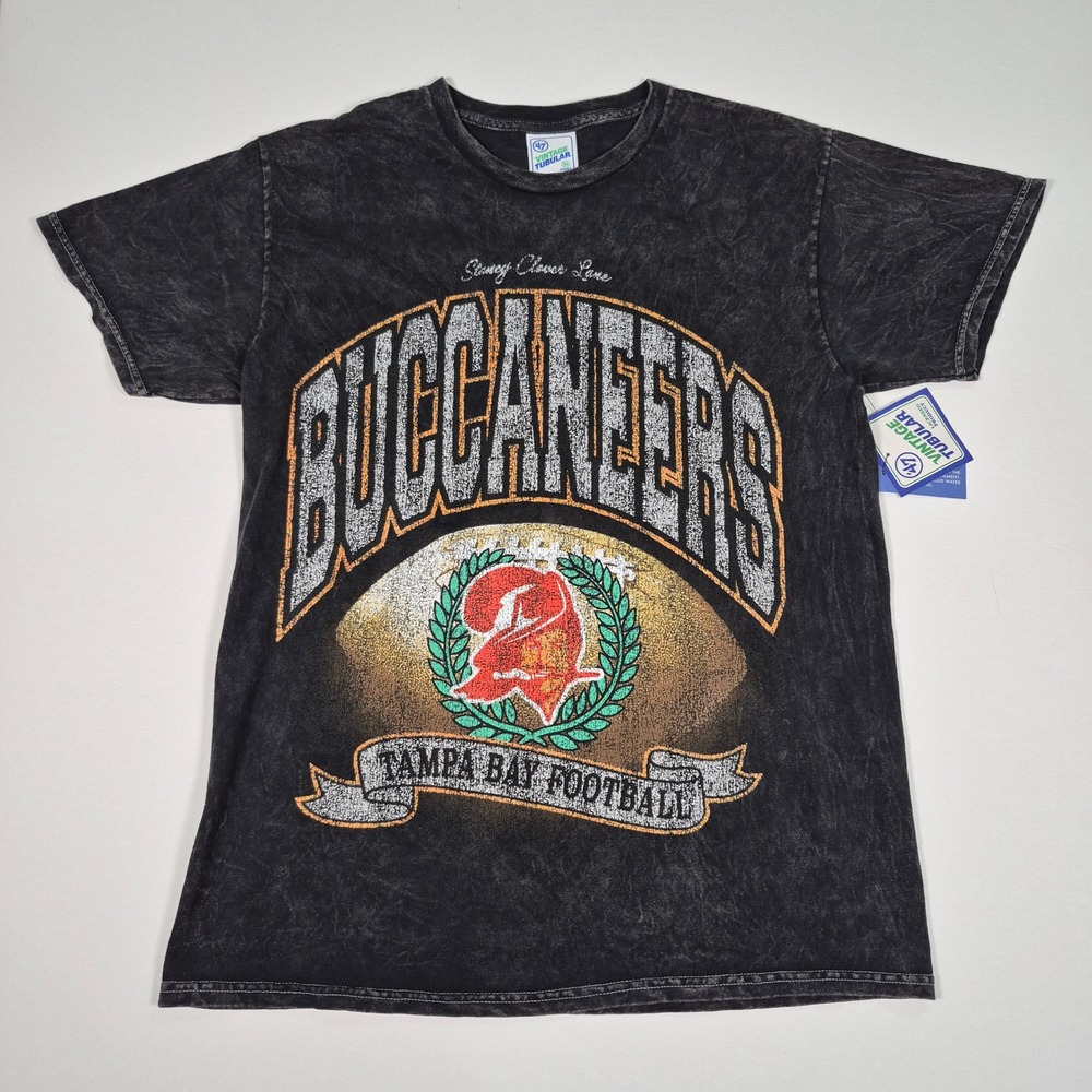 47 Brand Tampa Bay‎ Buccaneers Stoney Clover Lane Graphic Tee Women's Medium NWT
